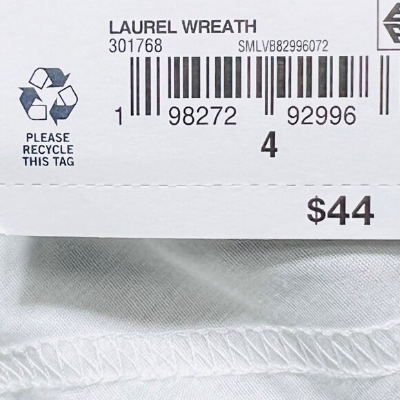 St. John's Bay Women's Skinny Stretch Mid Rise Green Pants Sz 4 Five Pockets NWT - Picture 6 of 12